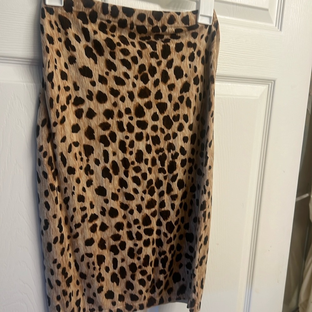 Merona Size XS leopard Print Skirt